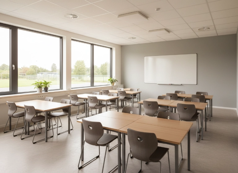 Projectontwikkeling modulaire klasunit op een school